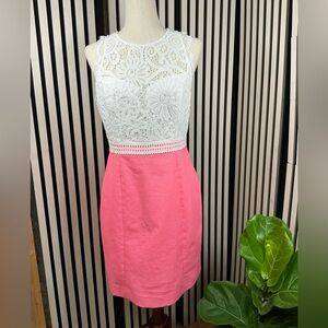 Lilly Pulitzer White and Pink Dress, 6